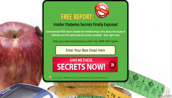 A Diabetes eCommerce site